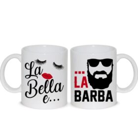Tazza La Bella e la Barba