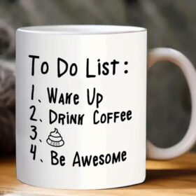 Tazza lista di cose da fare