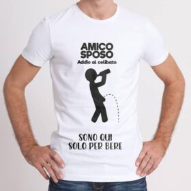 Maglietta Amico Sposo