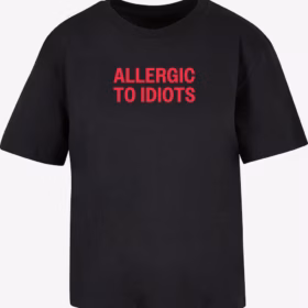 maglietta Allergic to idiots