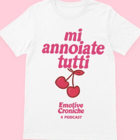 maglietta emotive croniche x podcast 2express